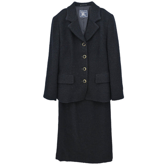 Burberrys Setup Suit Jacket Skirt Black #13
