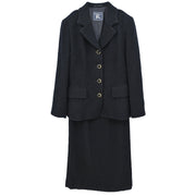 Burberrys Setup Suit Jacket Skirt Black #13