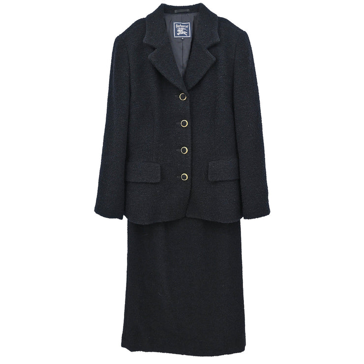 Burberrys Setup Suit Jacket Skirt Black #13