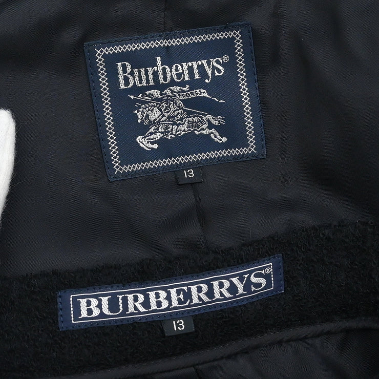 Burberrys Setup Suit Jacket Skirt Black #13