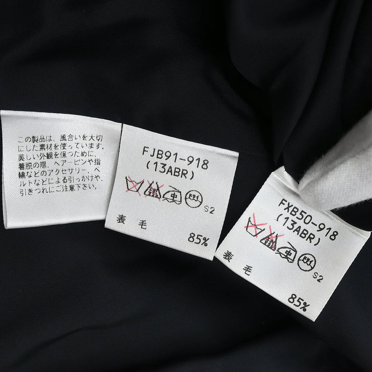 Burberrys Setup Suit Jacket Skirt Black #13