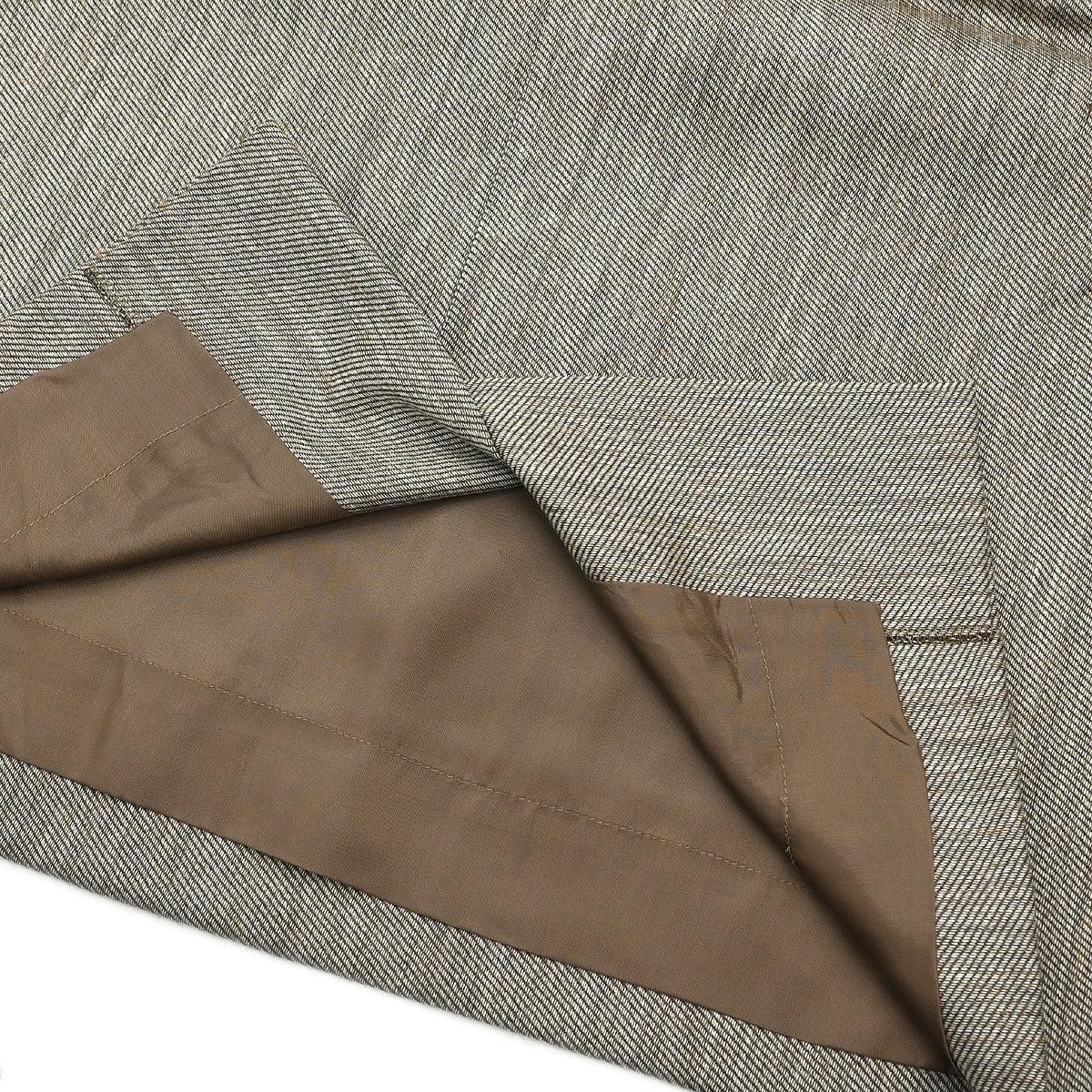 Christian Dior Setup Suit Jacket Skirt Brown #9