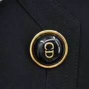 Christian Dior Setup Suit Jacket Skirt Black #9