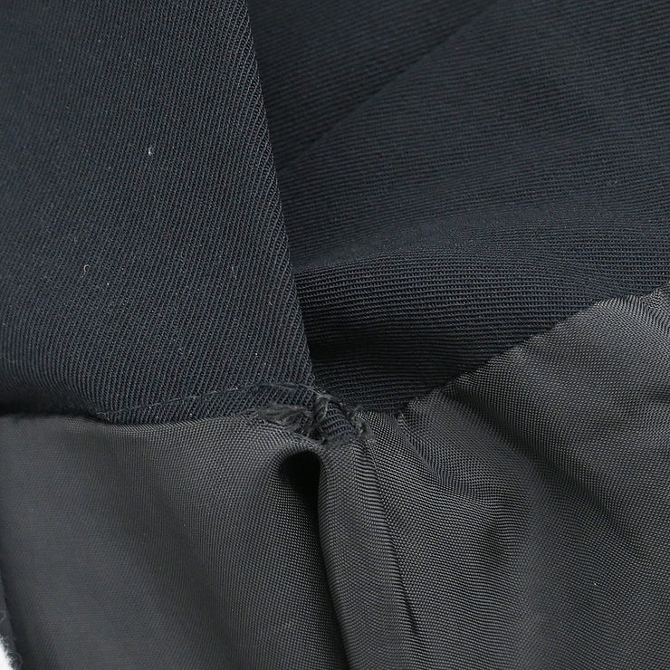 Christian Dior Setup Suit Jacket Skirt Black #9