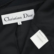 Christian Dior Setup Suit Jacket Skirt Black #9
