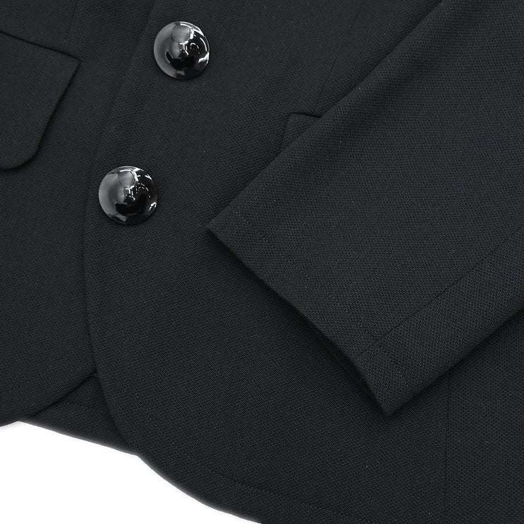 Yves Saint Laurent Setup Suit Jacket Skirt Black #38