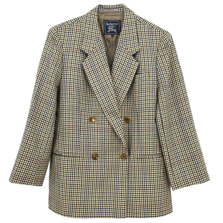 Burberrys Double Breasted Jacket Brown #9AR