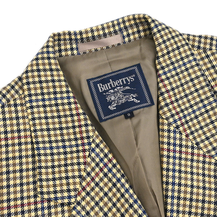 Burberrys Double Breasted Jacket Brown #9AR