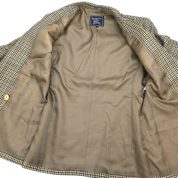 Burberrys Double Breasted Jacket Brown #9AR