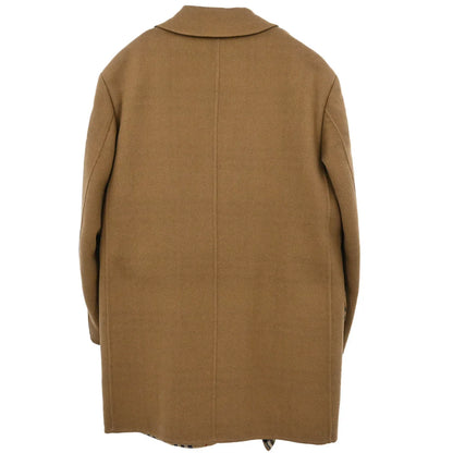 Burberrys Double Breasted Jacket Brown #L