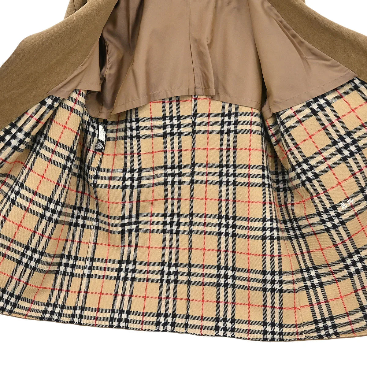 Burberrys Double Breasted Jacket Brown #L