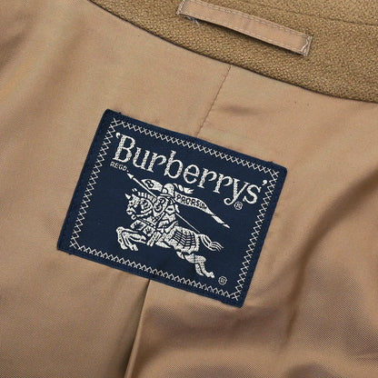 Burberrys Double Breasted Jacket Brown #L