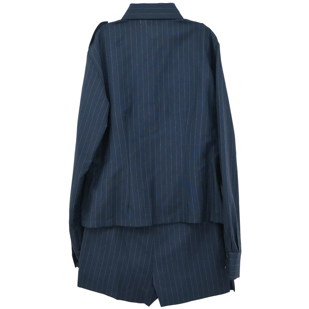 Gucci Setup Blouse Shirt Short Pants Navy #42 #38