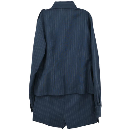 Gucci Setup Blouse Shirt Short Pants Navy #42 #38