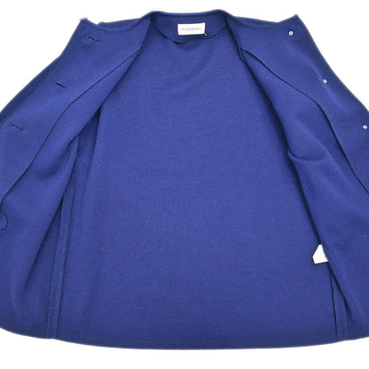 Yves Saint Laurent Setup Suit Jacket Skirt Navy #M #36-38