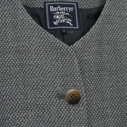 Burberrys Setup Suit Jacket Skirt Gray #9