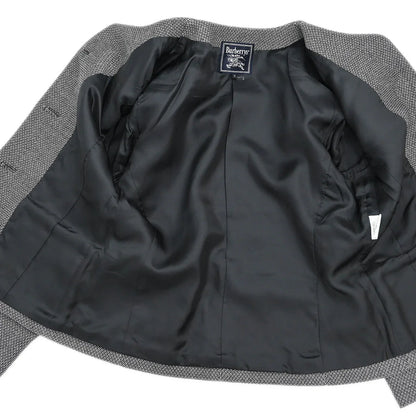 Burberrys Setup Suit Jacket Skirt Gray #9