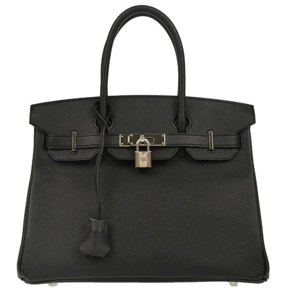 Hermes 2018 Black Epsom Birkin 30 Handbag