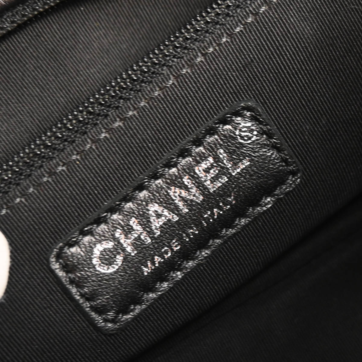 Chanel 2019 Black Calfskin Chain Around Shoulder Bag