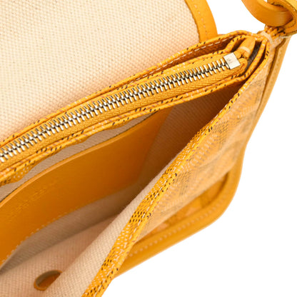 Goyard 2019 Yellow Plumet Shoulder Bag Pochette Wallet
