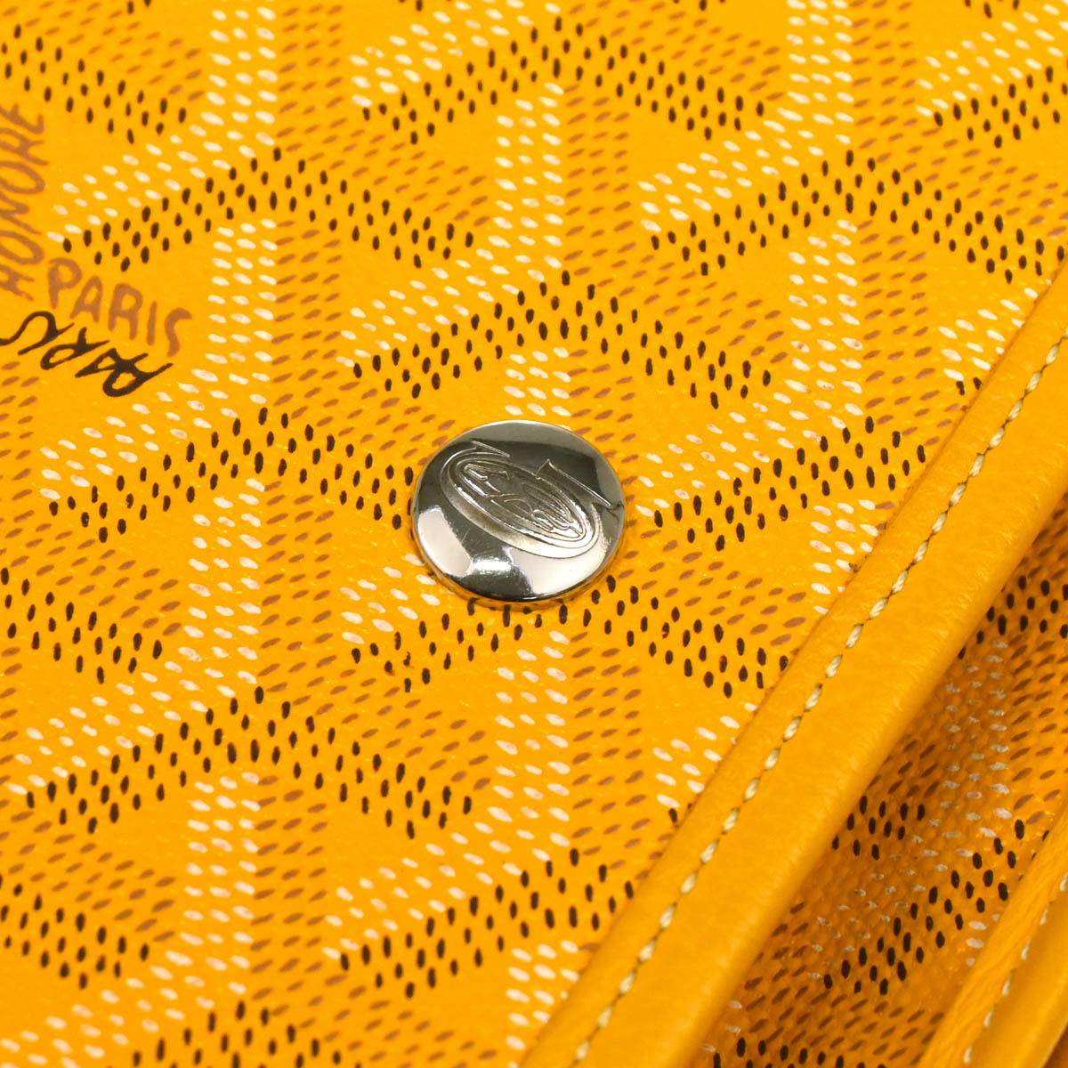 Goyard 2019 Yellow Plumet Shoulder Bag Pochette Wallet
