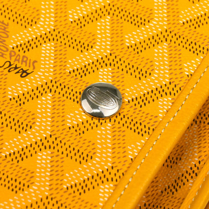 Goyard 2019 Yellow Plumet Shoulder Bag Pochette Wallet
