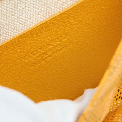 Goyard 2019 Yellow Plumet Shoulder Bag Pochette Wallet