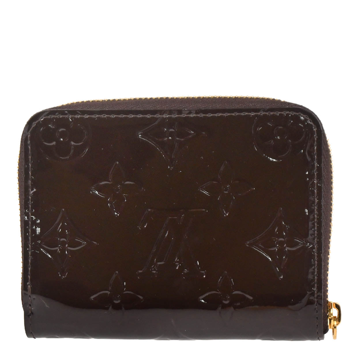 Louis Vuitton 2019 Purple Vernis Zippy Coin Purse Wallet M93607