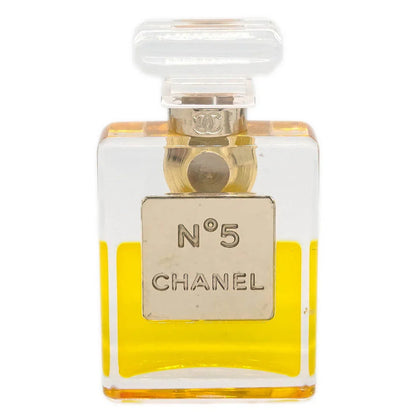 Chanel Perfume Bottle Brooch Pin Clear 06A