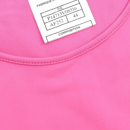 Chanel 2000 Sleeveless Tank Top Pink #44