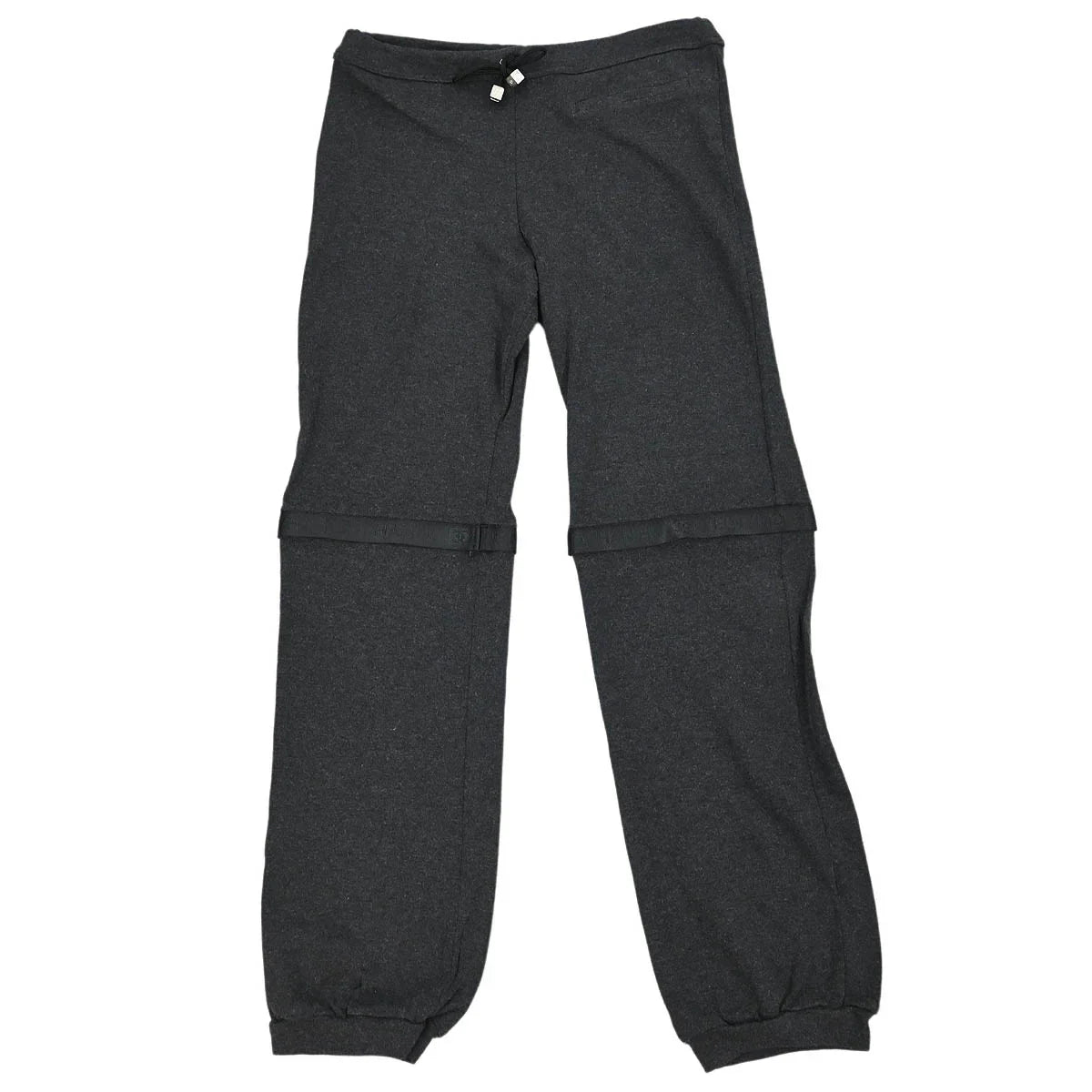 Chanel 2002 Long Short Pants 2way Dark Gray #38