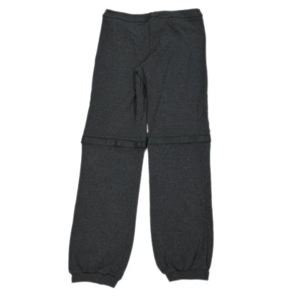 Chanel 2002 Long Short Pants 2way Dark Gray #38