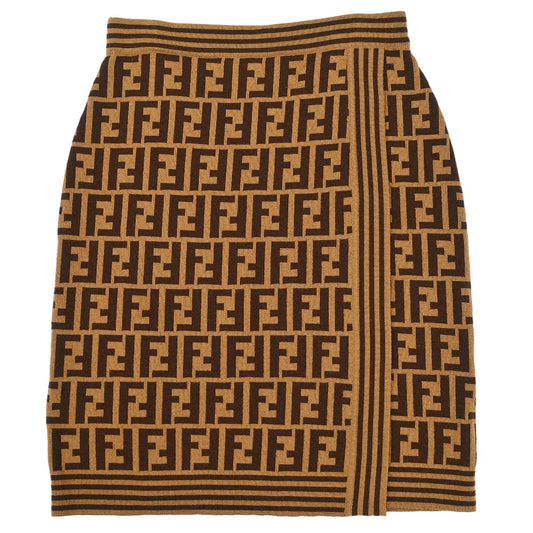 Fendi Zucca Skirt Brown #40