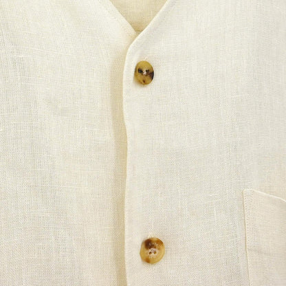Hermes Shirt Blouse White #42