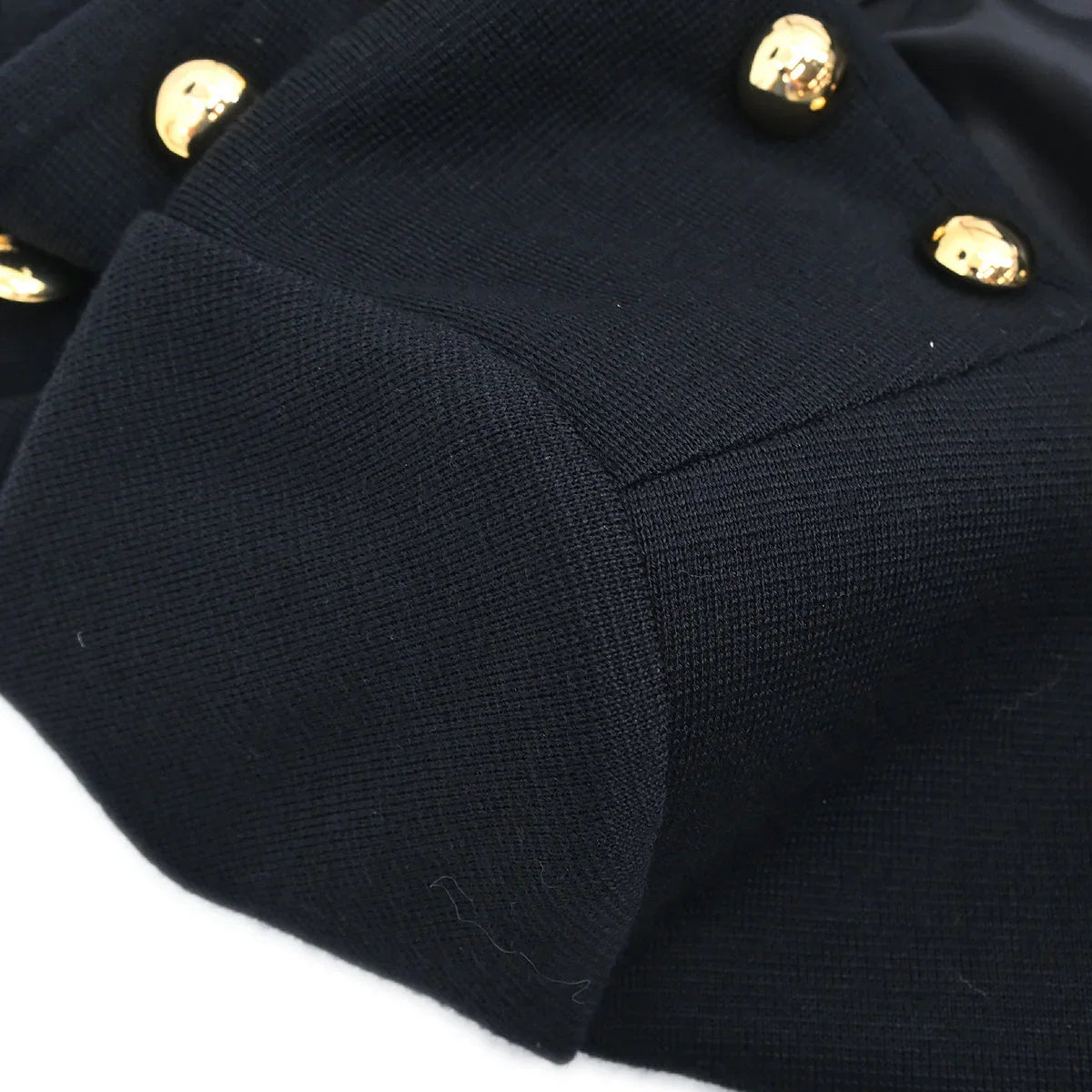 Yves Saint Laurent Setup Suit Jacket Skirt Black #M #9