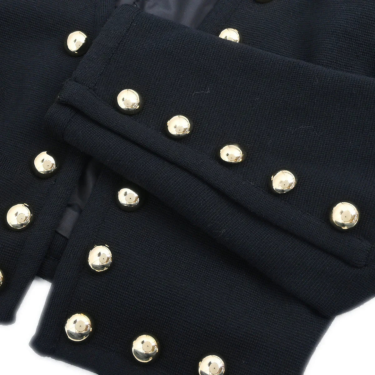 Yves Saint Laurent Setup Suit Jacket Skirt Black #M #9
