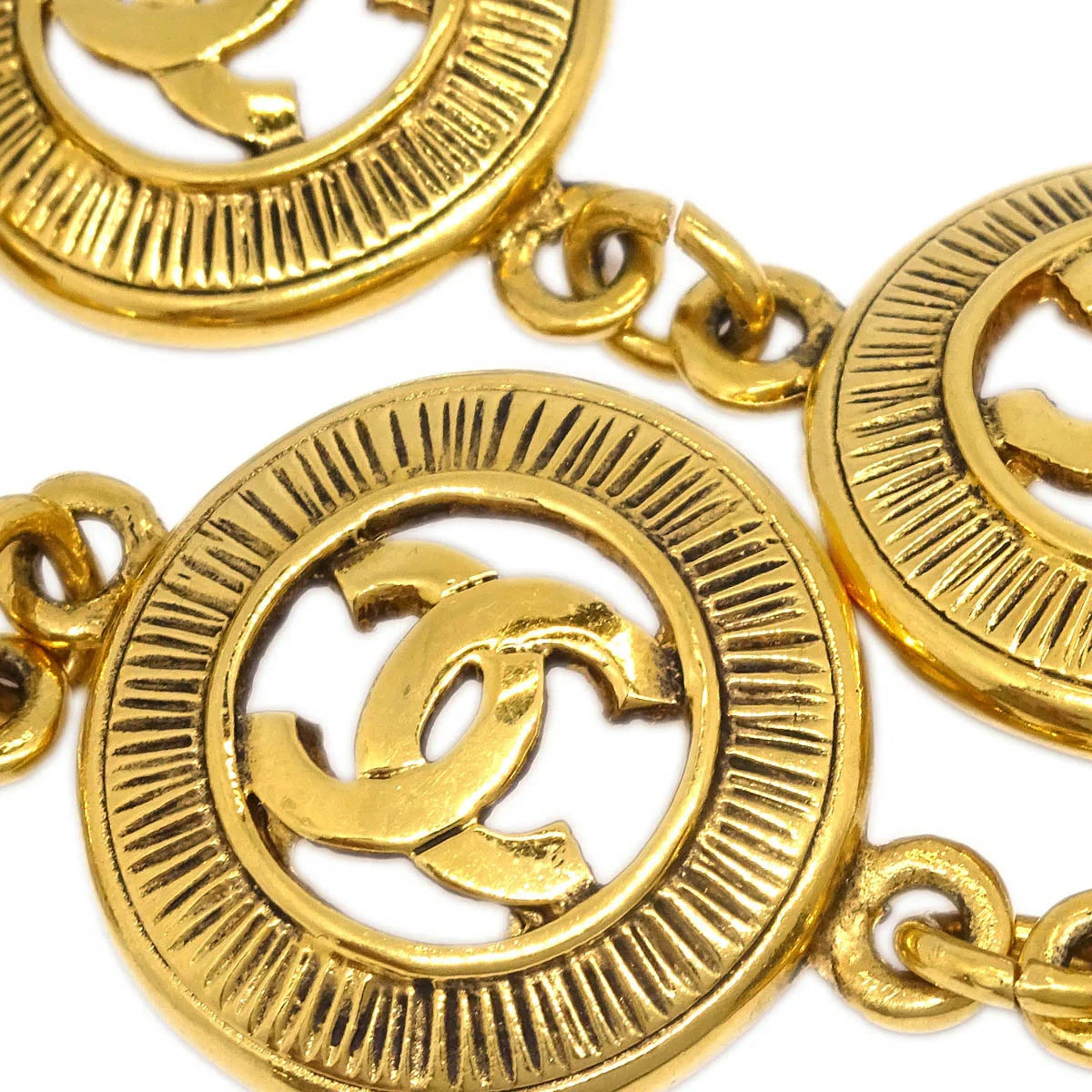 Chanel Chain Necklace Gold