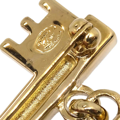 Chanel Heart Rhinestone Brooch Gold 02P