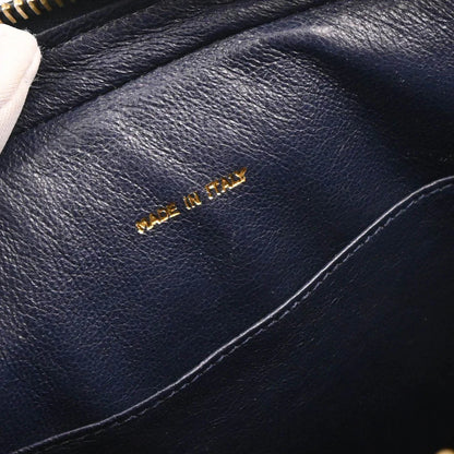Chanel Navy Lambskin Camera Bag Small