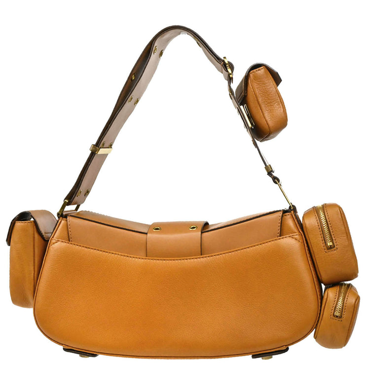 Christian Dior 2002 Brown Street Chic Columbus Shoulder Bag