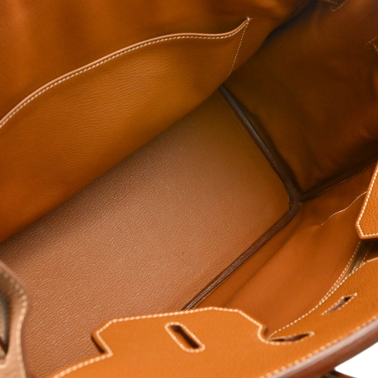 Hermes 2004 Gold Togo Birkin 35 Handbag
