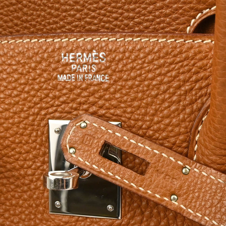 Hermes 2004 Gold Togo Birkin 35 Handbag