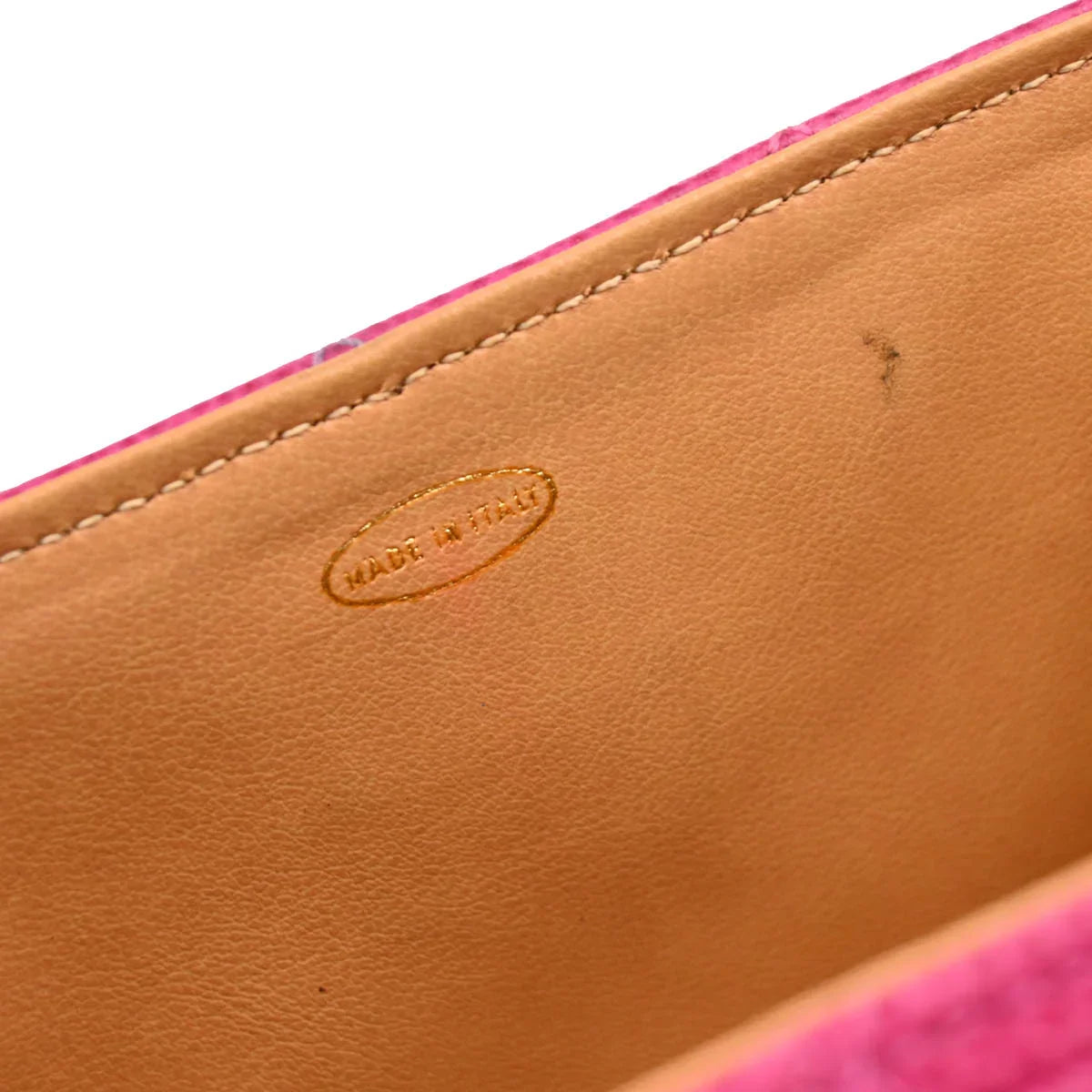 Chanel Pink Caviar Vanity Shoulder Bag