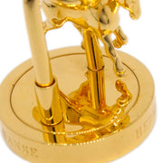 Hermes 2007 Entrez dans la danse! Pegasus Cadena Gold Small Good
