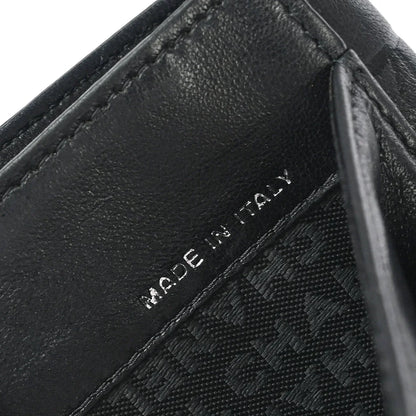 Chanel Black Lambskin Icon Bifold Wallet