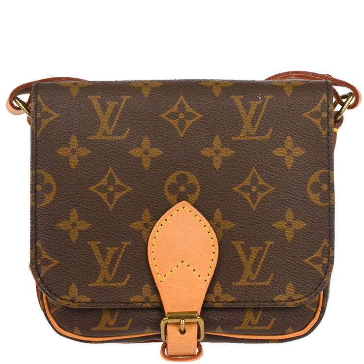 Louis Vuitton Monogram Cartouchiere PM Shoulder Bag M51254