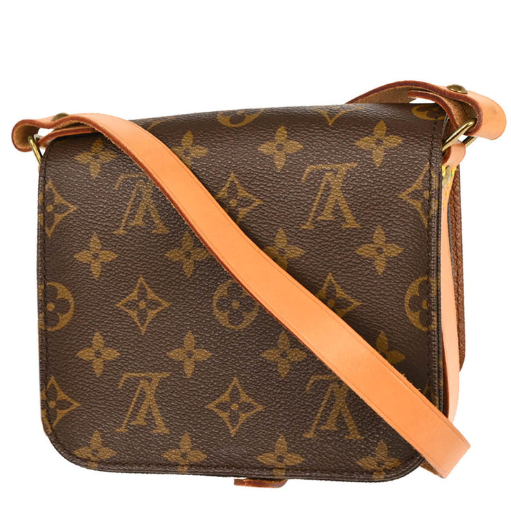 Louis Vuitton Monogram Cartouchiere PM Shoulder Bag M51254