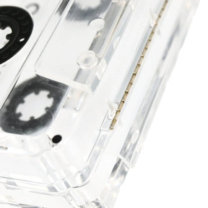 Chanel Clear Acrylic Cassette Tape Clutch Bag