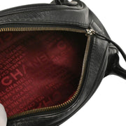 Chanel 2004-2005 Black Caviar Choco Bar Handbag