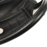 Chanel 2004-2005 Black Caviar Choco Bar Handbag